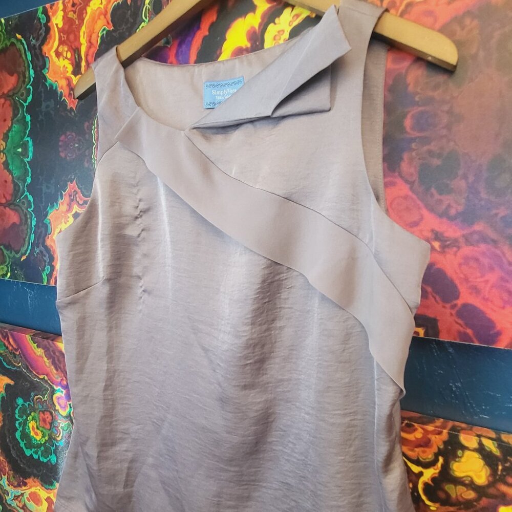 Simply Vera Wang ~ Sz 14 ~ Sleeveless Top ~ NWOT